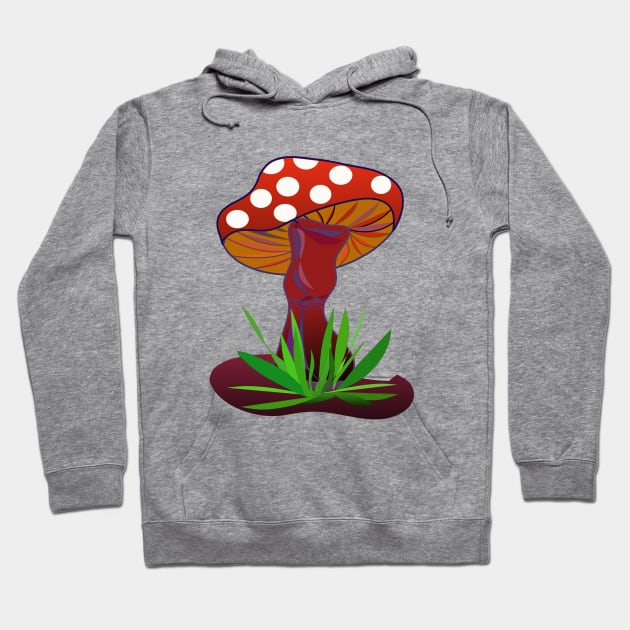 Mushroom Hoodie by RedCat